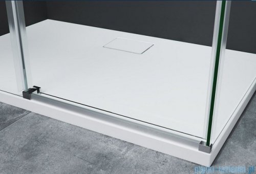 Excellent Zero Brodzik 100X80 prostokątny z pokrywą biały