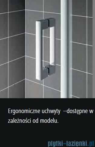 Kermi Cada XS drzwi wahadłowe 2-skrzydłowe 105 cm CKPTD10520VPK