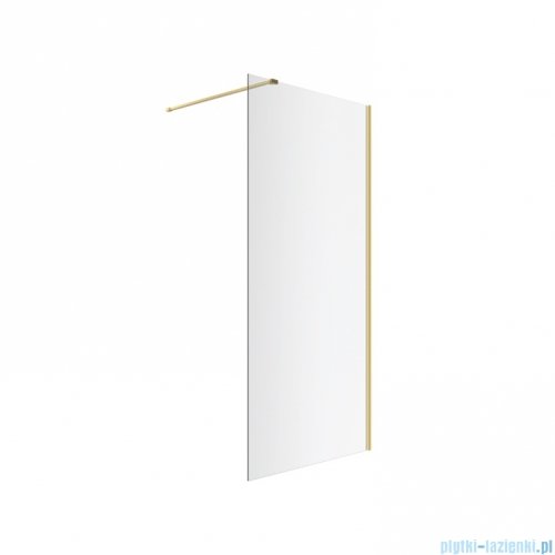 Excellent Vidoq Walk-in ścianka prysznicowa prosta 80x200 cm, złoty połysk KAEX.1506.K.800.GL