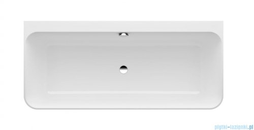 Laufen Linden wanna wolnostojąca przyścienna kompozytowa biała 180 x 80 cm H2209470000001