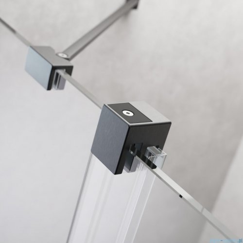 Radaway Furo Brushed GunMetal PND II parawan nawannowy 130cm lewy szczotkowany grafit 10109688-92-01L/10112644-01-01