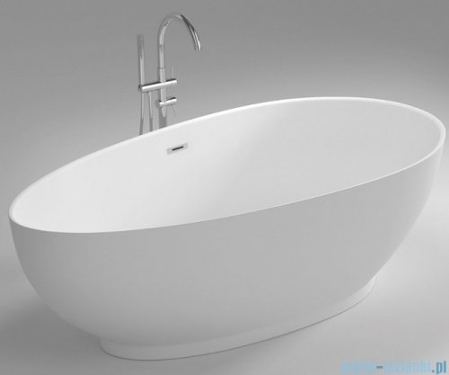 Bravat wanna wolnostojąca 180x90 biała BT301