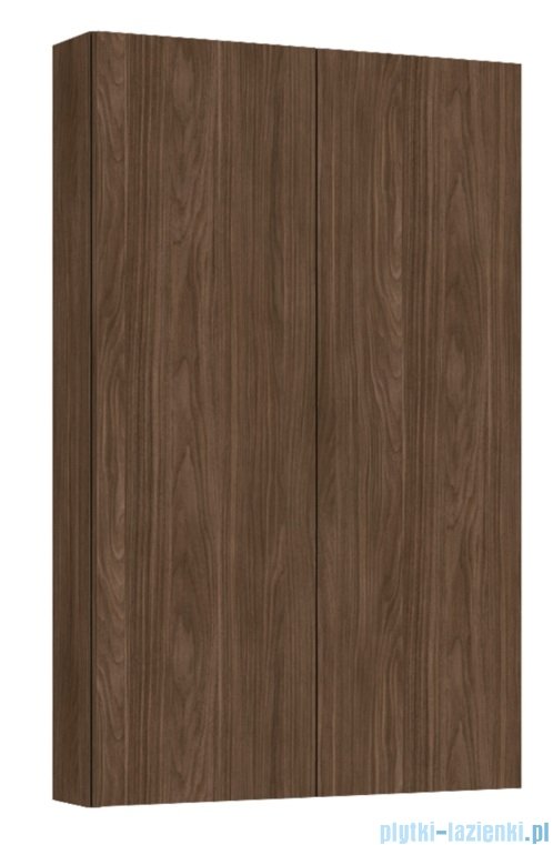 Roca Extra Kolumna łazienkowa niska z 2 drzwiami slim 80x50x12  ORZECH LINCOLN A857960540
