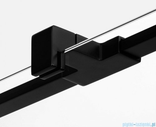 New Trendy Avexa Black kabina prostokątna 100x90x200 cm przejrzyste lewa EXK-1588