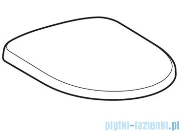 Geberit Selnova deska WC Duroplast wolnoopadająca 500335011