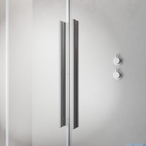 Radaway Furo Brushed Nickel PND II parawan nawannowy 160cm lewy szczotkowany nikiel 10109838-91-01L/10112794-01-01