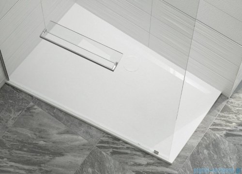 Sanplast Space Mineral BTL-M/SPACE brodzik trapezowaty 90x120x1,5 cm lewy 645-290-1500-01-000