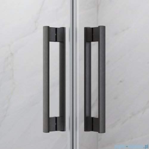 Radaway Idea DWJ Brushed GunMetal drzwi wnękowe 100cm lewe szczotkowany grafit 387014-92-01L