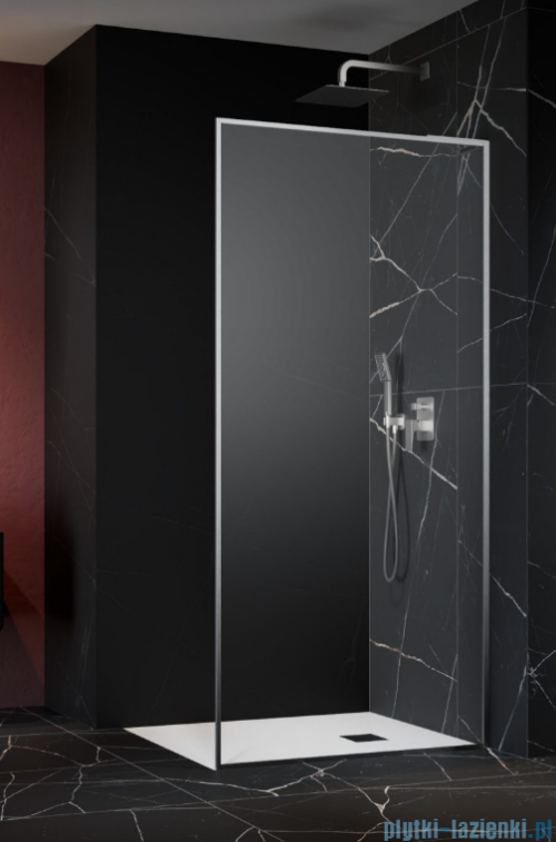 Radaway Modo F SL Brushed Nickel II kabina Walk-in 60x201,6cm prawa Szczotkowany Nikiel szkło przejrzyste 10419064-91-01R