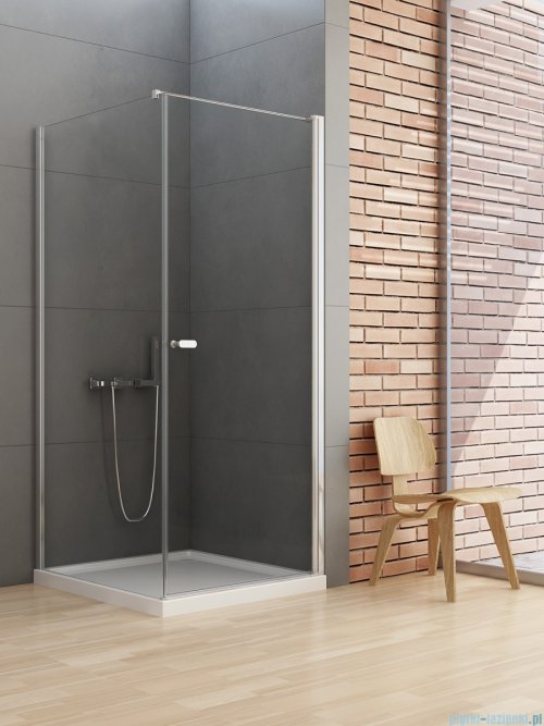 New Trendy New Soleo 70x120x195 cm kabina wspornik prosty szkło przejrzyste D-0139A/D-0151B-WP