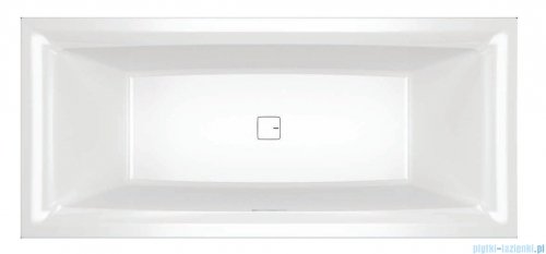 Riho Still Square wanna z zagłówkami i oświetleniem 180x80cm + syfon B099005005
