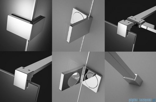 Radaway Euphoria Walk-in III kabina 140x90cm szkło przejrzyste 383136-01-01/383121-01-01/383160-01-01