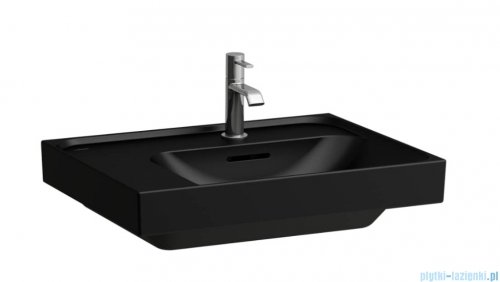 Laufen Meda umywalka ścienna 60x46cm czarny mat  H8171127161041