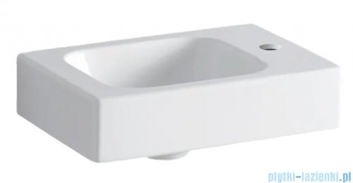 Geberit iCon umywalka wisząca, z półką po prawej stronie 38 x 28 cm 124736000