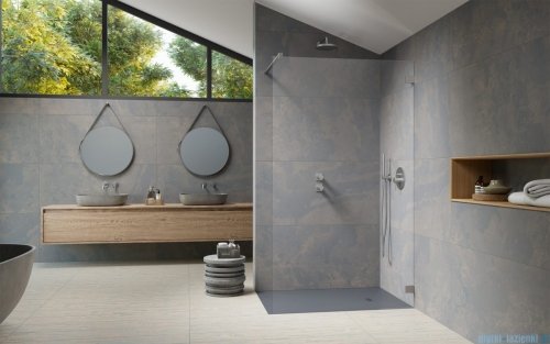 Radaway Essenza Pro Brushed Nickel 100x200 kabina Walk-in szczotkowany nikiel 10103100-91-01 