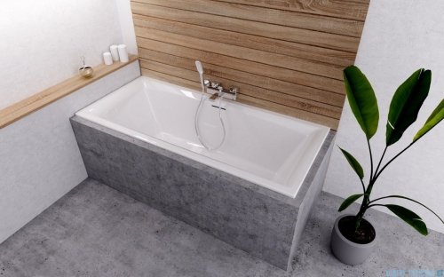 Riho Still Square wanna prostokąta 180x80cm z hydromasażem Air prawa B099006005