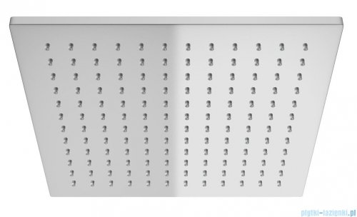 Kohlman Foxal zestaw prysznicowy z deszczownicą kwadratową 40x40 cm chrom QW432FQ40