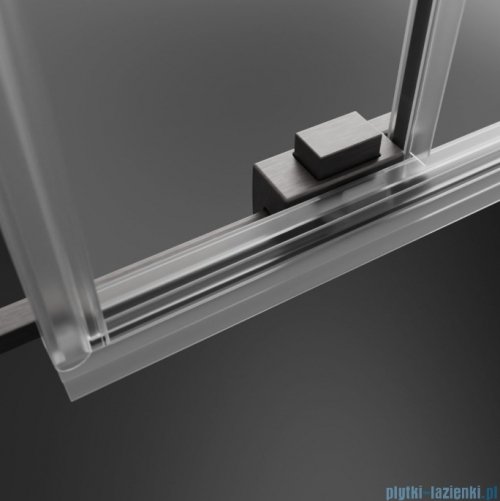 Radaway Idea DWJ Brushed Nickel drzwi wnękowe 150cm lewe szczotkowany nikiel 387019-91-01L