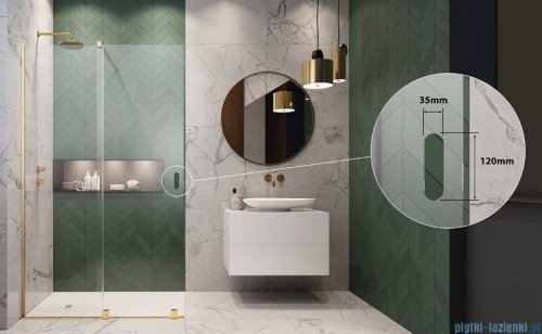Radaway Furo SL KDD kabina 80x120cm chrom połysk/szkło przejrzyste 10305080-01-01L/10305120-01-01R