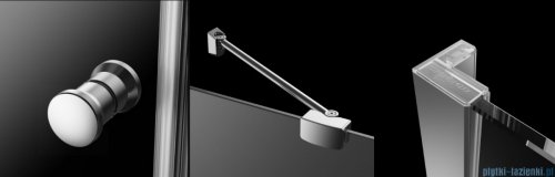 Radaway Torrenta KDJ+S kabina prysznicowa 90x120x90 prawa chrom połysk/przejrzyste 1330090-01-01/133312-01-01R/1330090-01-01