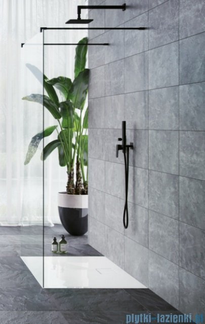 Excellent Zero Brodzik 100X80 prostokątny z pokrywą biały