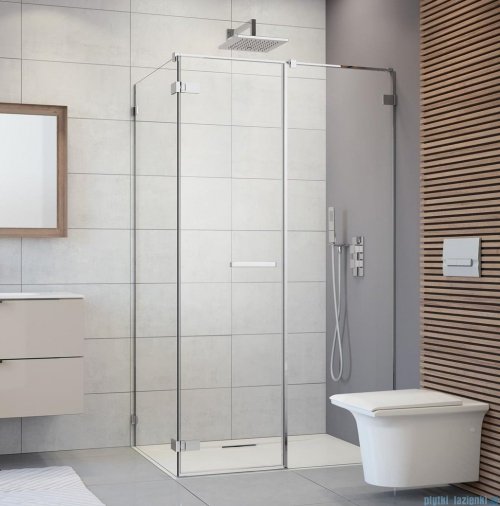 Radaway Arta Kds II kabina 130x75cm prawa szkło przejrzyste 386522-03-01L/386106-03-01/386108-03-01
