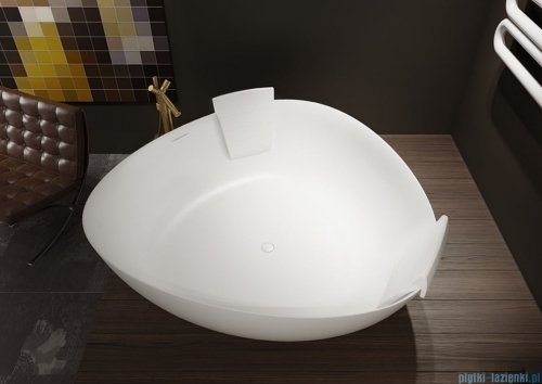 Riho LIMITED Oviedo wanna trójkątna wolnostojąca BIAŁY MAT 160x160cm B125001105