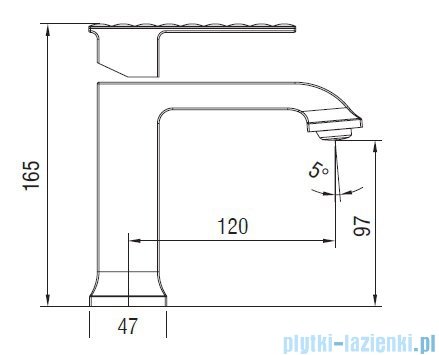 Art Platino Panama bateria umywalkowa chrom PAN-BUN.010C