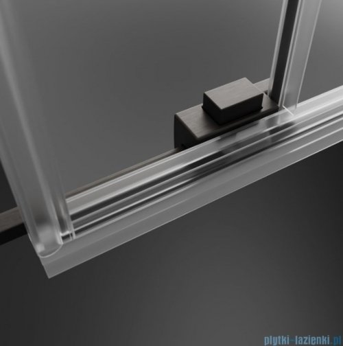 Radaway Idea DWJ Brushed GunMetal drzwi wnękowe 100cm prawe szczotkowany grafit 387014-92-01R