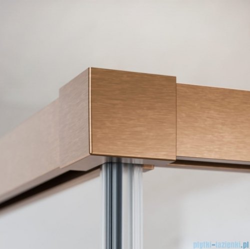 Radaway Idea DWJ Brushed Copper drzwi wnękowe 150cm lewe szczotkowana miedź 387019-93-01L