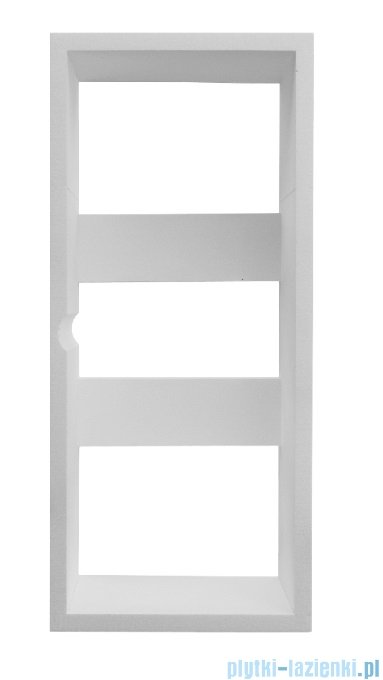 Schedpol Schedline Solia Set wanna prostokątna z nośnikiem styropianowym 170x70cm 3WST.SS1P-17070