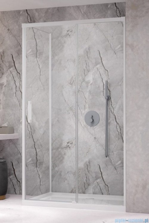 Radaway Idea White Kdj kabina 130x110cm prawa szkło przejrzyste 387043-04-01R/387053-04-01L