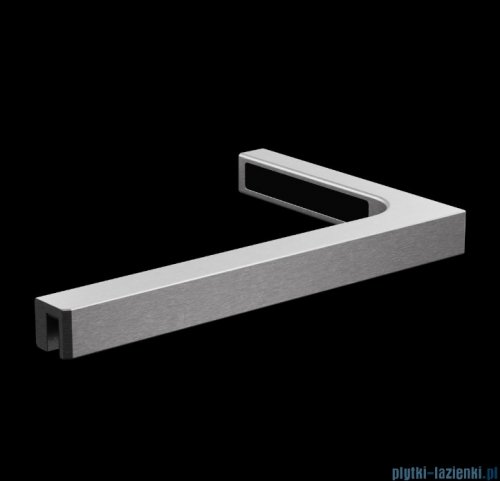 Radaway Essenza Ptj Brushed Nickel kabina pięciokątna 100x80cm lewa szczotkowany nikiel 1385010-91-01L/1385055-01-01