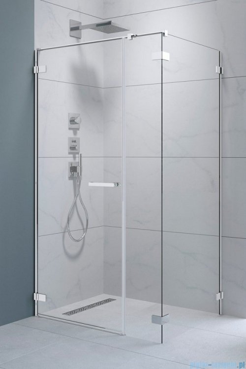 Radaway Arta Kds I kabina 100x80cm lewa szkło przejrzyste 386620-03-01L+1386100-03-01+386110-03-01