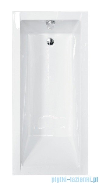 Besco Modern 120x70cm wanna prostokątna + obudowa + syfon #WAM-120-MO/#OAM-120-MO/19975