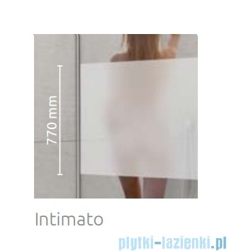 Radaway Nes 6 Kds I Brushed Light Gold kabina 100x75cm prawa szczotkowane jasne złoto 10023100-98-01R/10043075-98-01