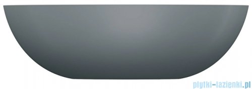 Omnires Shell M+ umywalka nablatowa 50x32 cm ash grey mat SHELL500UNAG
