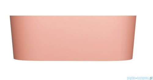 Omnires Ovo M+ wanna wolnostojąca z przelewem 160 x 75 cm coral mat OVO160WWZPCO