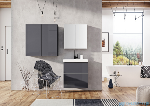 Elita Look szafka podumywalkowa 60x63x45cm anthracite 167078