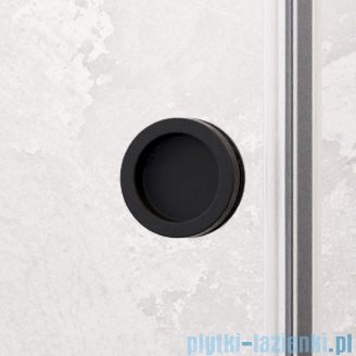 Radaway Furo Black Kdj kabina 130x90cm prawa szkło przejrzyste 10104672-54-01R/10110630-01-01/10113090-01-01 