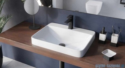Excellent Design Korek klik-klak umywalkowo bidetowy, korpus złoto szczotkowane pokrywa ceramiczna terracotta mat ARIN.1485.K.01.TEMGB