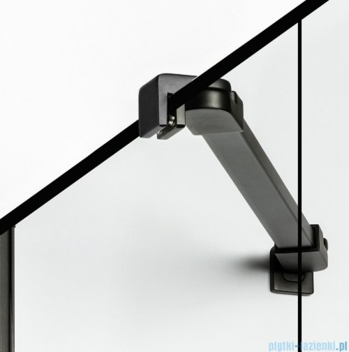 New Trendy New Soleo Black 50x195 cm kabina Walk-In czarny mat/szkło przejrzyste K-0765