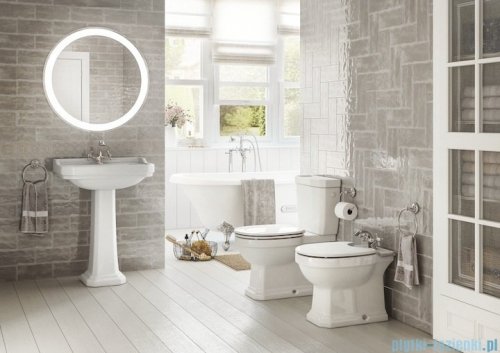 Roca Carmen Rimless miska do kompaktu SUPERGLAZE  A3420A7S00