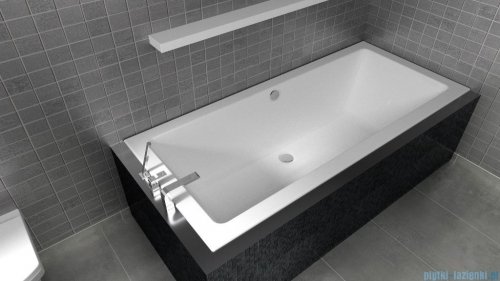 Riho Lugo wanna prostokątna 180x90cm biała B134001005
