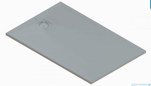 Vitalle PALO brodzik Stonex prostokątny szary 160x80cm A276480300