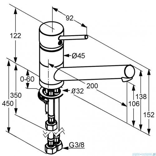 Kludi Scope Jednouchwytowa bateria kuchenna DN 10 chrom 339390575