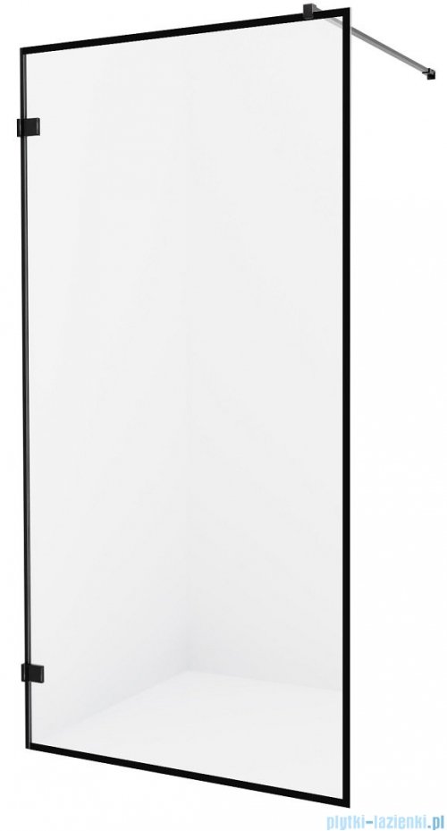 New Trendy Avexa Black kabina Walk-In 120x200 cm przejrzyste EXK-2043