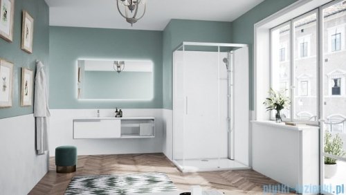 Novellini Glax 1 2.0 kabina standard 120x90 prawa srebrna G212P299DTF-1BB