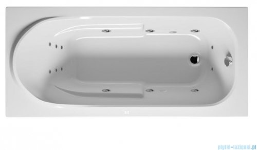 Riho Columbia wanna prostokątna 150x75cm z hydromasażem Flow lewa B002005005