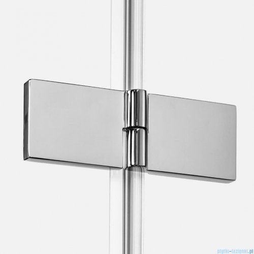 New Trendy Nesta kabina półokrągła 80x90x200 cm szkło przejrzyste K-3684